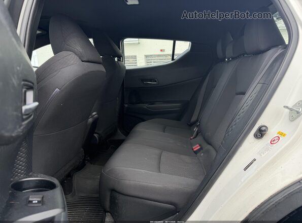 NMTKHMBX6JR021239 2018 TOYOTA C-HR White Հետևի նստատեղերի տեսք