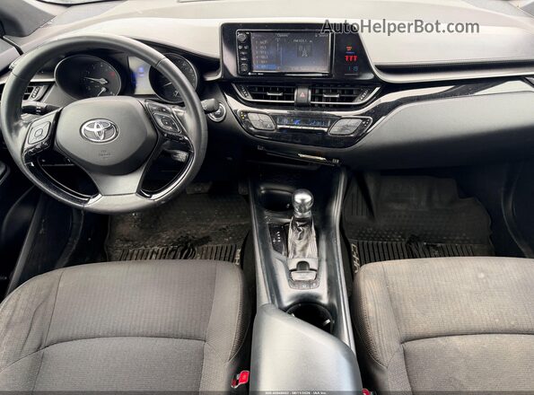 NMTKHMBX6JR021239 2018 TOYOTA C-HR White Սարքավորումների վահանակի տեսք