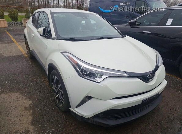 NMTKHMBX6JR021239 2018 TOYOTA C-HR Белый Задняя правая четверть