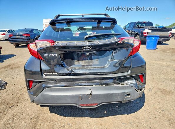 NMTKHMBX6JR062261 2018 TOYOTA C-HR Black უკანა ხედი
