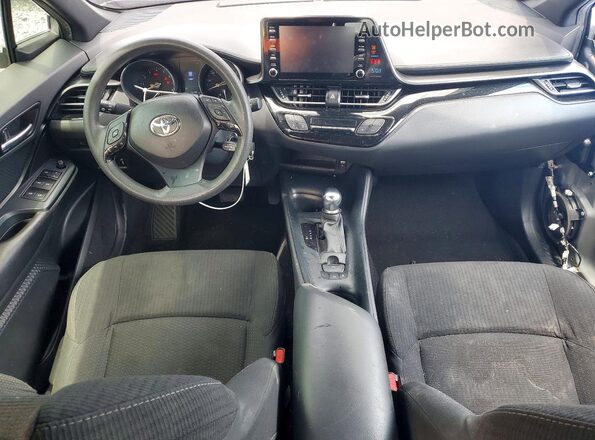 NMTKHMBX6KR092524 2019 TOYOTA C-HR Gray Widok deski rozdzielczej