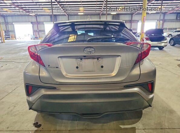 NMTKHMBX6KR092524 2019 TOYOTA C-HR Gray Widok z tyłu
