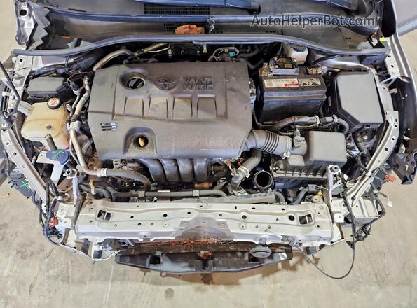 NMTKHMBX6KR092524 2019 TOYOTA C-HR Gray Widok komory silnika
