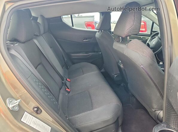 NMTKHMBX6MR126707 2021 TOYOTA C-HR Tan Rear interior view
