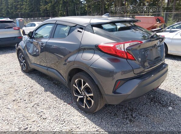 NMTKHMBX7JR007219 2018 TOYOTA C-HR Gray Հետևի ձախ