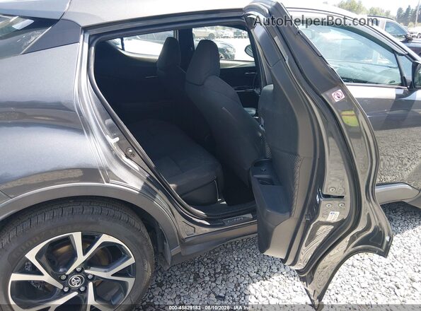 NMTKHMBX7JR007219 2018 TOYOTA C-HR Gray VIN կոդի պիտակի տեսք