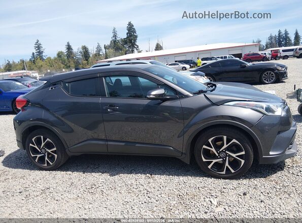 NMTKHMBX7JR007219 2018 TOYOTA C-HR Gray Սալոնի 360 աստիճան տեսք