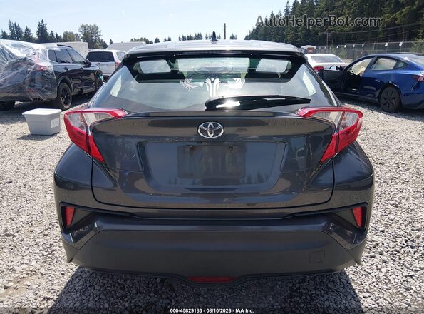NMTKHMBX7JR007219 2018 TOYOTA C-HR Gray 