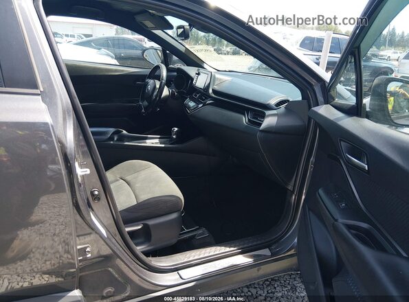 NMTKHMBX7JR007219 2018 TOYOTA C-HR Gray 