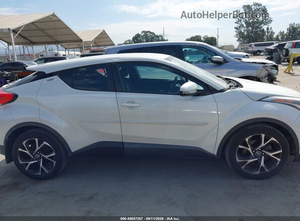 NMTKHMBX7JR045288 2018 TOYOTA C-HR White უკანა სალონის ხედი