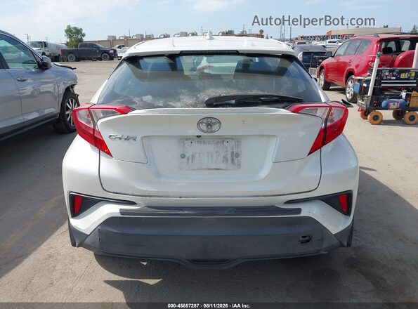 NMTKHMBX7JR045288 2018 TOYOTA C-HR White 