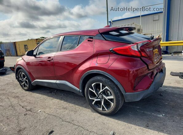 NMTKHMBX7KR069561 2019 TOYOTA C-HR Red უკანა მარცხენა