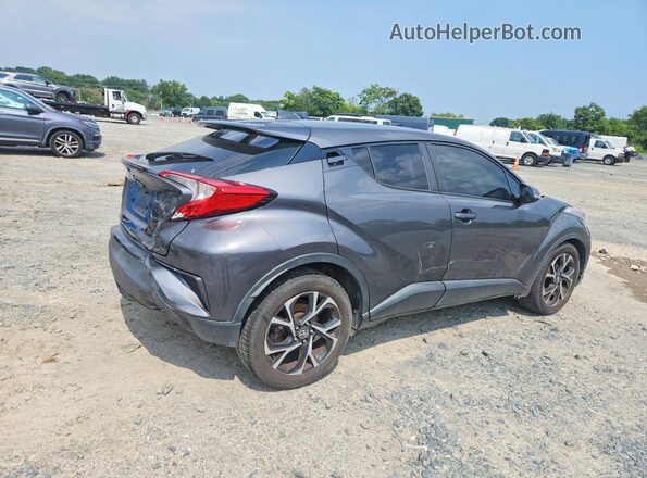 NMTKHMBX7KR088403 2019 TOYOTA C-HR Gray Հետևի աջ