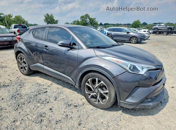 NMTKHMBX7KR088403 2019 TOYOTA C-HR Gray Առջևի աջ