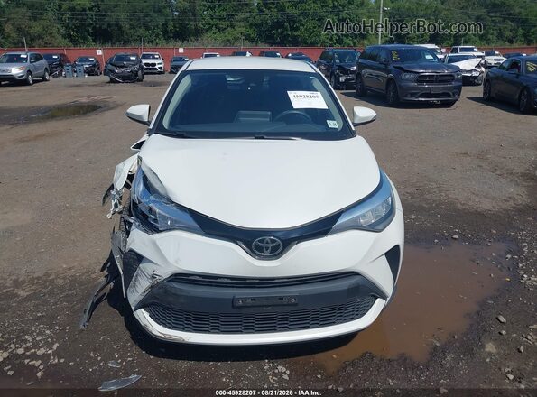 NMTKHMBX7LR104813 2020 TOYOTA C-HR White Vista del cuadro de instrumentos