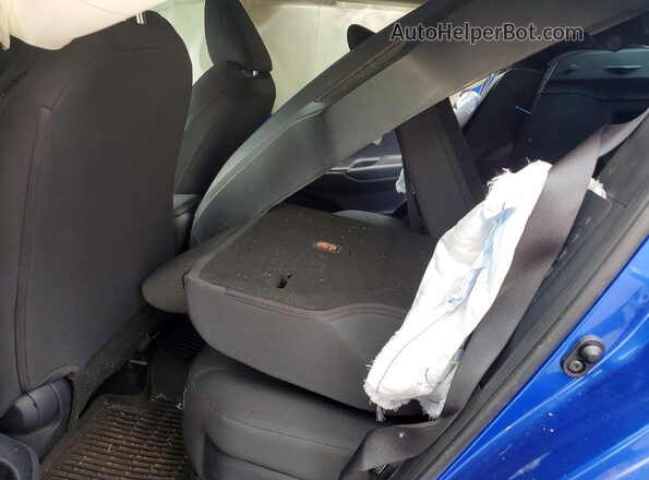 NMTKHMBX7LR109106 2020 TOYOTA C-HR Blue უკანა სალონის ხედი