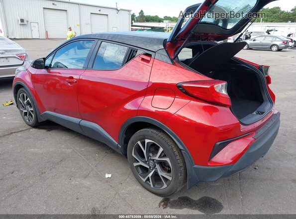 NMTKHMBX7LR109297 2020 TOYOTA C-HR Красный Задняя левая четверть
