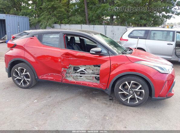 NMTKHMBX7LR109297 2020 TOYOTA C-HR Красный Вид спереди