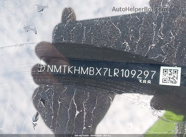 NMTKHMBX7LR109297 2020 TOYOTA C-HR Красный 