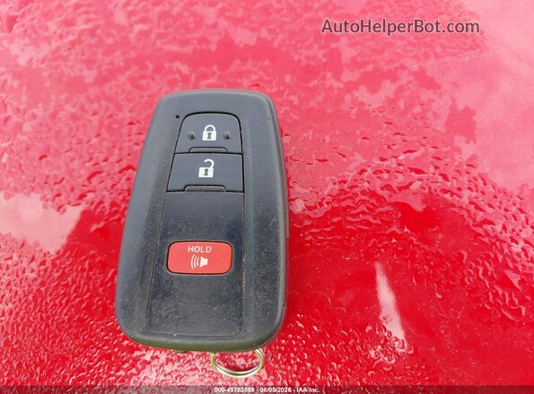 NMTKHMBX7LR109297 2020 TOYOTA C-HR Красный Вид панели приборов