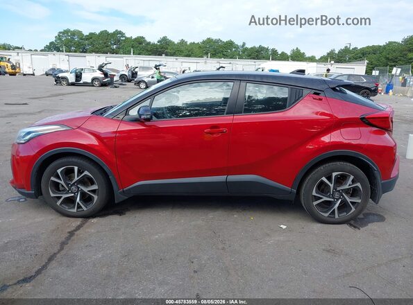 NMTKHMBX7LR109297 2020 TOYOTA C-HR Красный Панорамный вид салона 360°