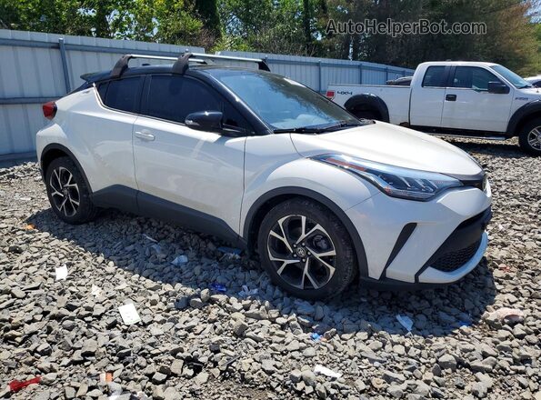 NMTKHMBX7LR118095 2020 TOYOTA C-HR White Przód prawy