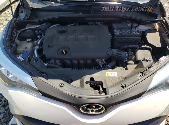 NMTKHMBX7LR118095 2020 TOYOTA C-HR White Widok komory silnika