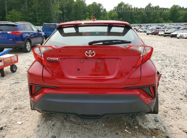 NMTKHMBX7MR120379 2021 TOYOTA C-HR Red Rear view