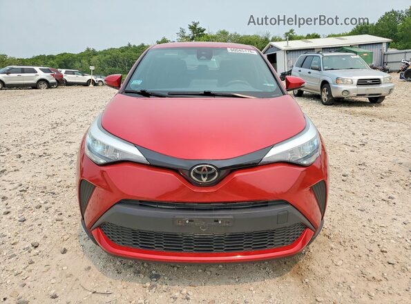 NMTKHMBX7MR120379 2021 TOYOTA C-HR Red Front view