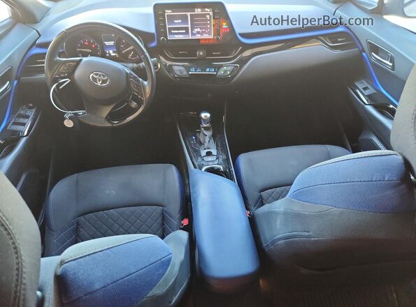 NMTKHMBX7NR142741 2022 TOYOTA C-HR White Вид панелі приладів