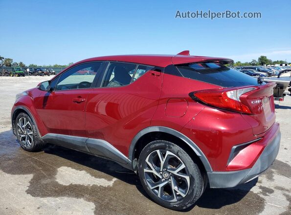 NMTKHMBX8JR020271 2018 TOYOTA C-HR Red Trasero derecho