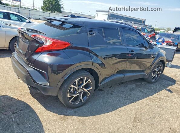 NMTKHMBX8JR022960 2018 TOYOTA C-HR Черный Задняя правая четверть
