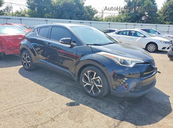 NMTKHMBX8JR022960 2018 TOYOTA C-HR Черный Передняя правая четверть