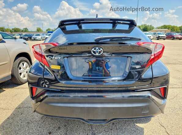 NMTKHMBX8JR022960 2018 TOYOTA C-HR Черный Вид сзади
