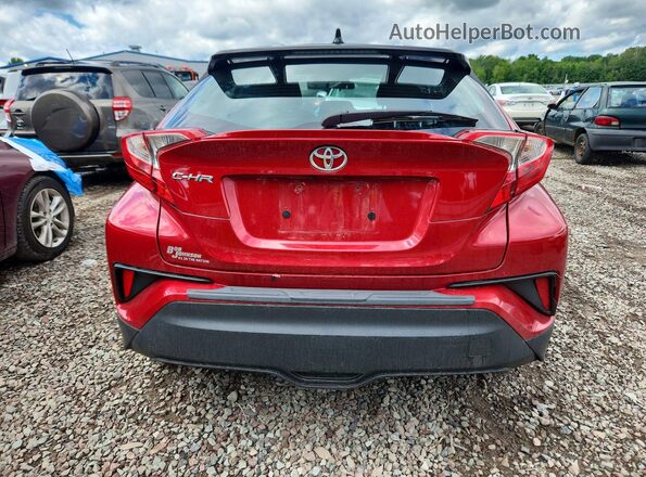 NMTKHMBX8LR107476 2020 TOYOTA C-HR Red Հետևի տեսք