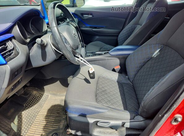 NMTKHMBX8LR107476 2020 TOYOTA C-HR Red Սալոնի դիմացի տեսք