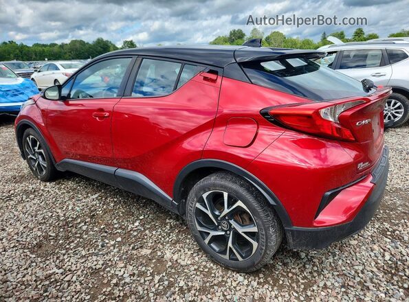 NMTKHMBX8LR107476 2020 TOYOTA C-HR Red Հետևի ձախ