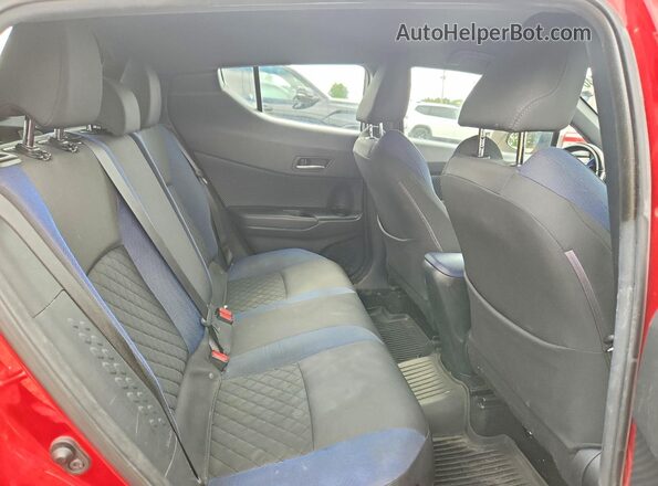 NMTKHMBX8LR107476 2020 TOYOTA C-HR Red Սալոնի հետևի տեսք