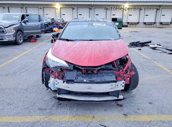NMTKHMBX8LR114752 2020 TOYOTA C-HR Maroon Widok z przodu