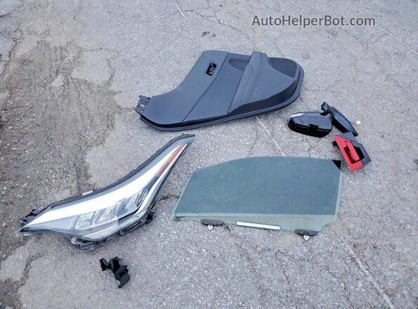 NMTKHMBX8LR114752 2020 TOYOTA C-HR Maroon Widok naklejki z numerem VIN