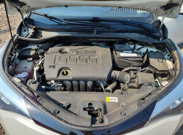 NMTKHMBX8MR124358 2021 TOYOTA C-HR White ძრავის განყოფილების ხედი