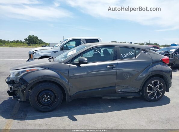 NMTKHMBXXJR031045 2018 TOYOTA C-HR Gray Vista interior de 360 grados