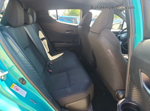 NMTKHMBXXJR042109 2018 TOYOTA C-HR Teal უკანა სავარძლების ხედი