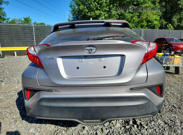 NMTKHMBXXKR090971 2019 TOYOTA C-HR Silver Widok z tyłu
