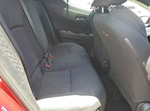 NMTKHMBXXKR093353 2019 TOYOTA C-HR Burgundy Սալոնի հետևի տեսք