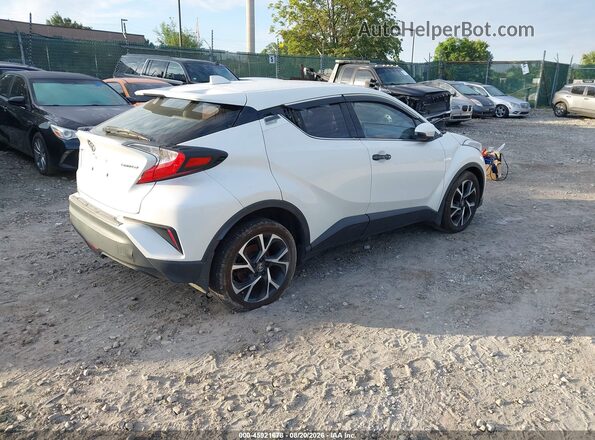 NMTKHMBXXKR095023 2019 TOYOTA C-HR White Задня права чверть