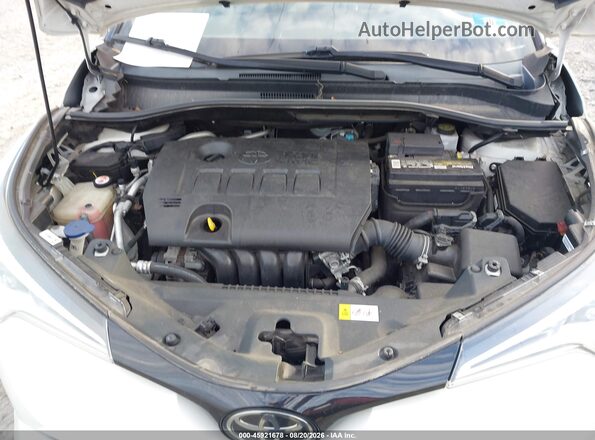 NMTKHMBXXKR095023 2019 TOYOTA C-HR White Вид ззаду