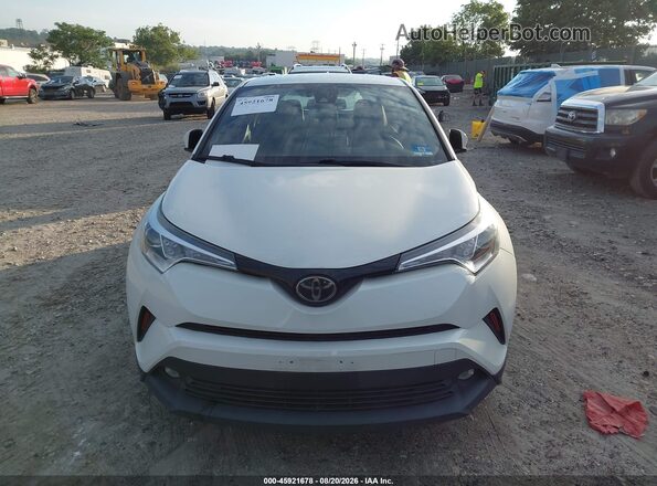 NMTKHMBXXKR095023 2019 TOYOTA C-HR White Вид щитка приладів