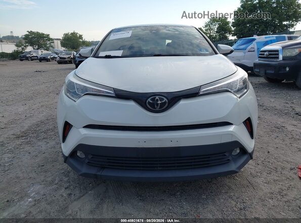 NMTKHMBXXKR095023 2019 TOYOTA C-HR White Вид спереду