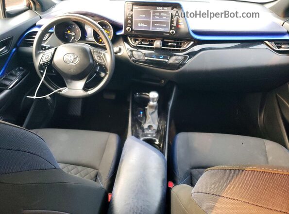 NMTKHMBXXLR103042 2020 TOYOTA C-HR Black წინა პანელის ხედი